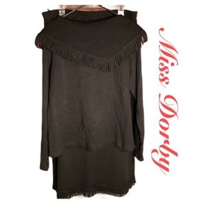 MISS DORBY 2 Piece Sweater & Skirt Outfit SZ XL